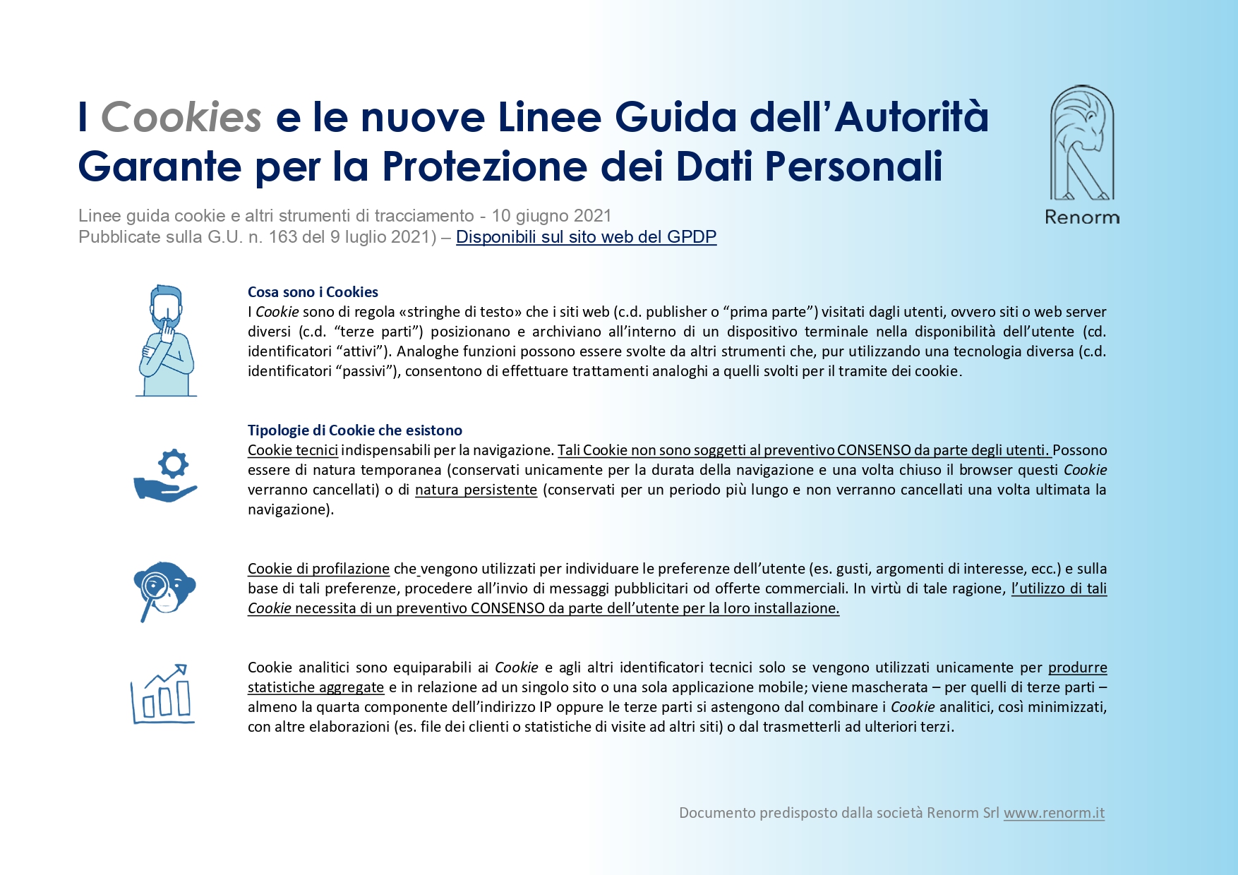  Le Nuove Linee Guida Cookie Pubblicate Dall Autorit Garante Per La 